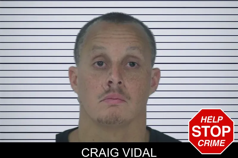Craig Vidal Mugshots