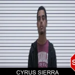 Cyrus Sierra mugshot
