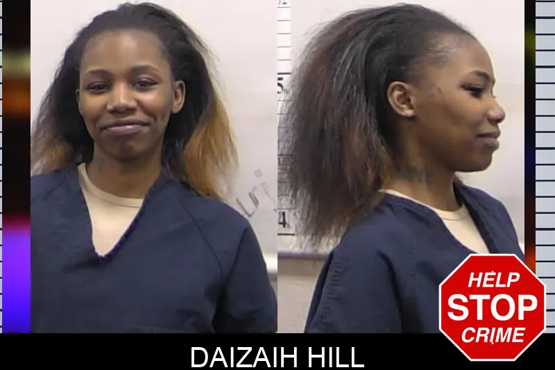 Daizaih Hill Mugshots