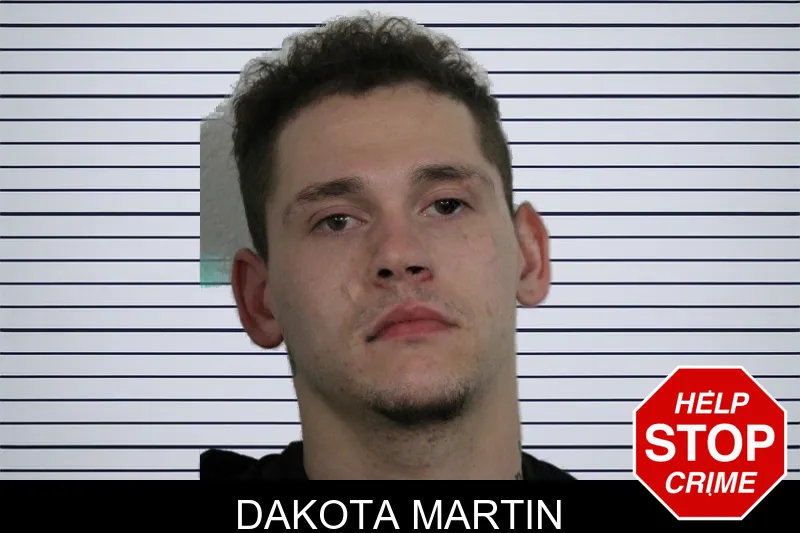Dakota Martin Mugshots