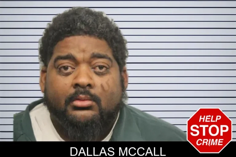 Dallas McCall mugshot – Chatham County , Georgia Dallas McCall