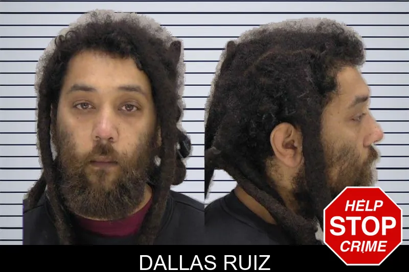 Dallas Ruiz mugshot