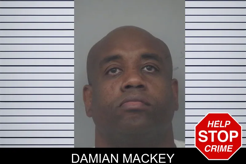 Damian Mackey mugshot