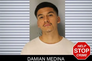 Damian Medina mugshot