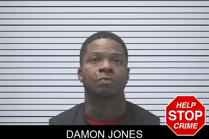 Damon Jones mugshot