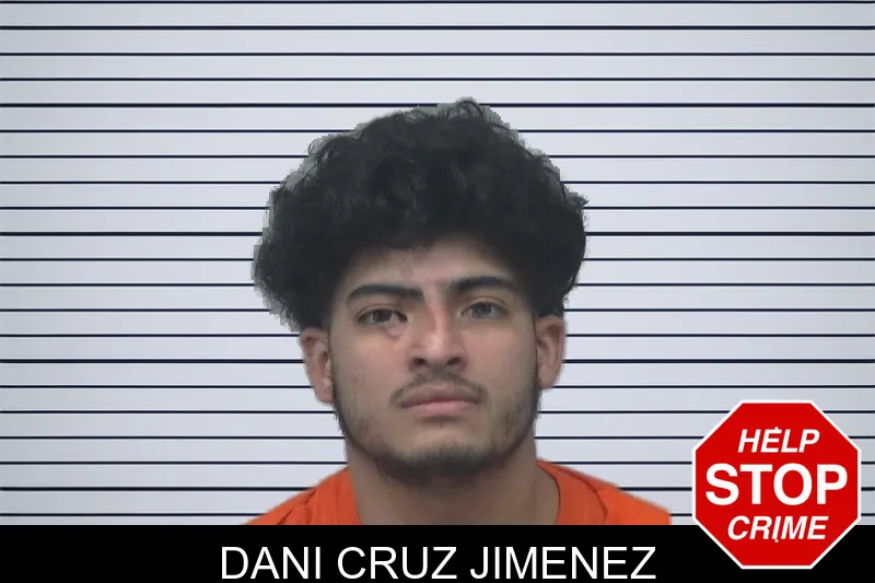 Dani Cruz Jimenez mugshot