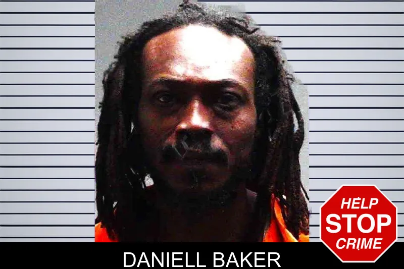 Daniell Baker mugshot