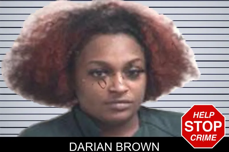 Darian Brown mugshot
