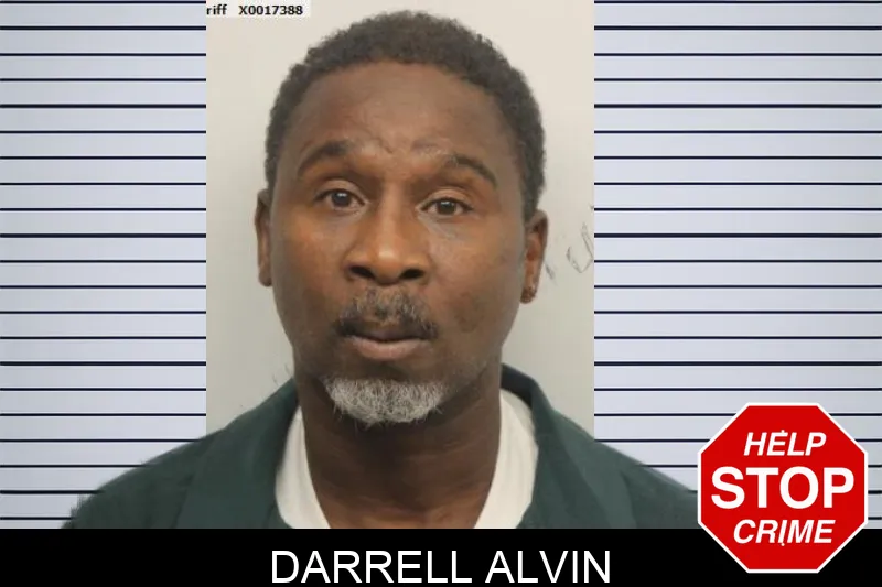 Darrell Alvin mugshot