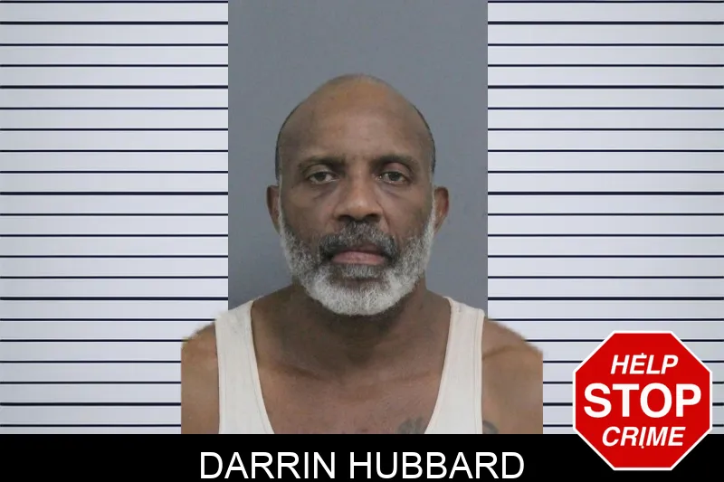 Darrin Hubbard mugshot