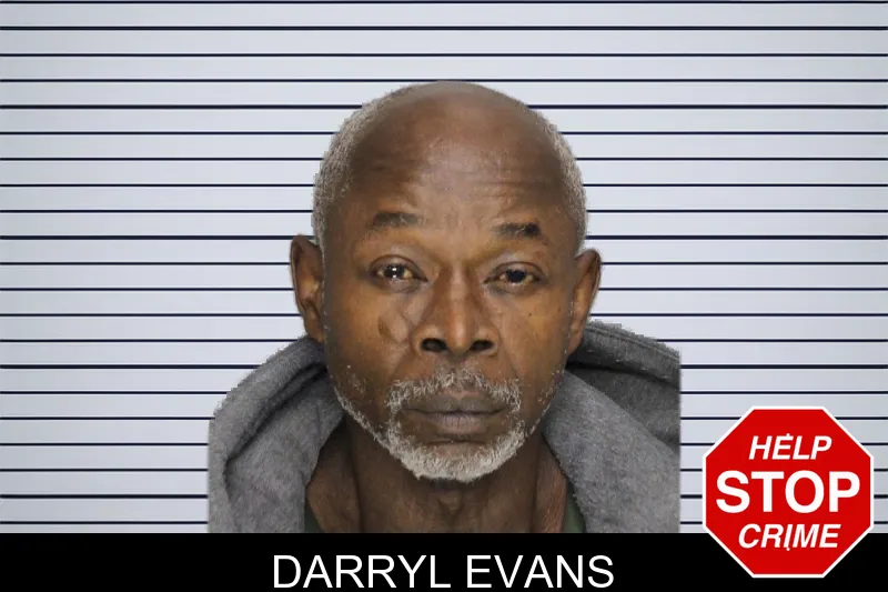 Darryl Evans mugshot