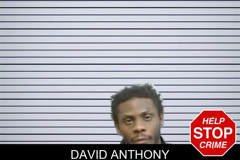 David Anthony mugshot