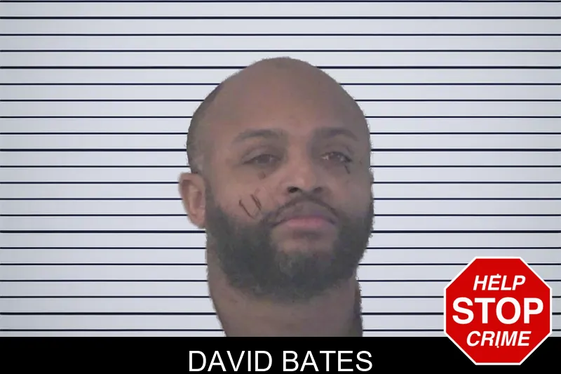 David Bates mugshot