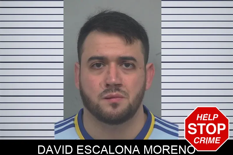 David Escalona Moreno mugshot