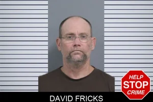 David Fricks mugshot
