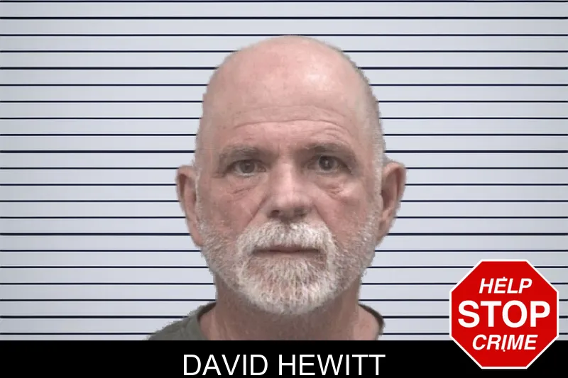 David Hewitt mugshot