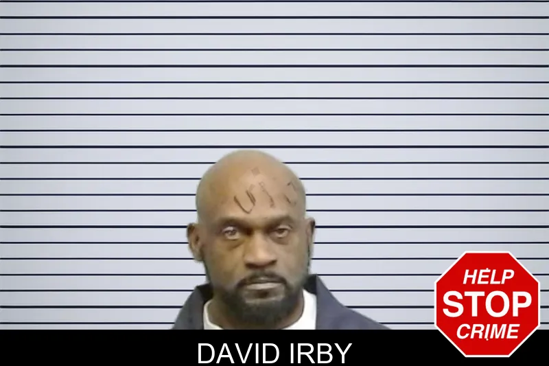 David Irby mugshot
