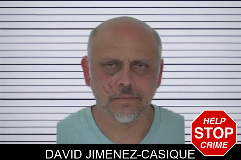 David Jimenez-Casique mugshot