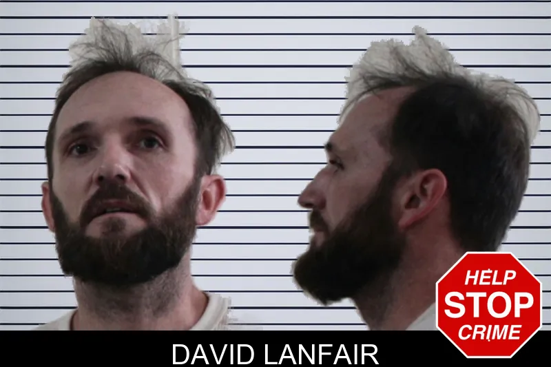 David Lanfair mugshot