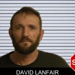 David Lanfair mugshot