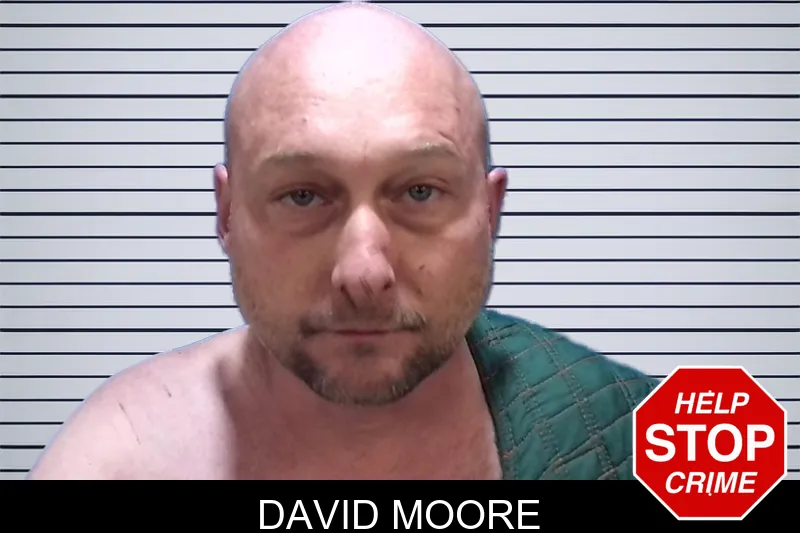 David Moore mugshot