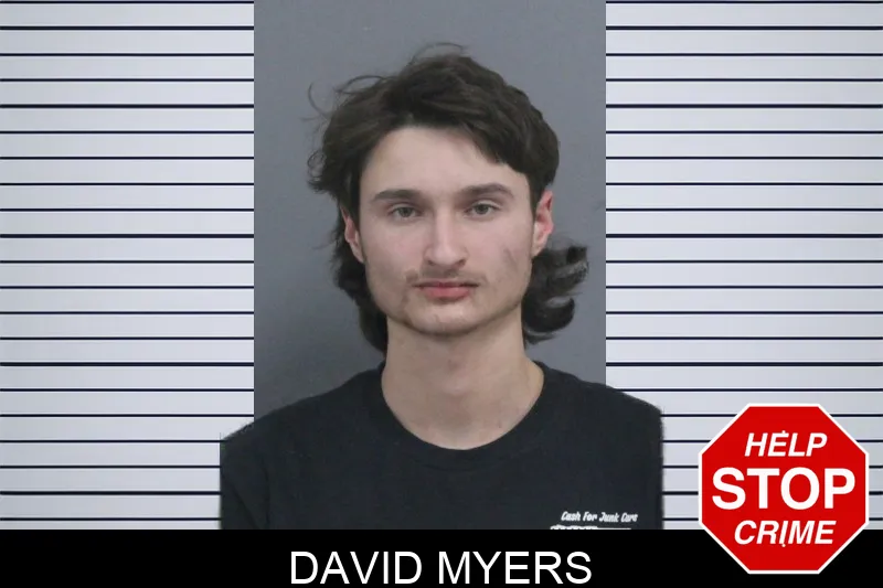 David Myers mugshot