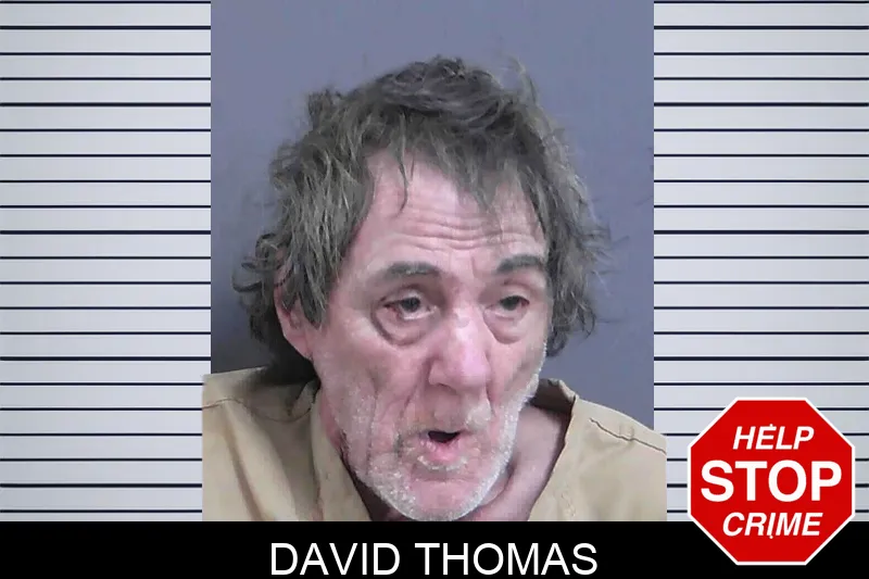 David Thomas mugshot