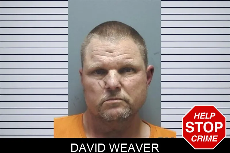 David Weaver Mugshots