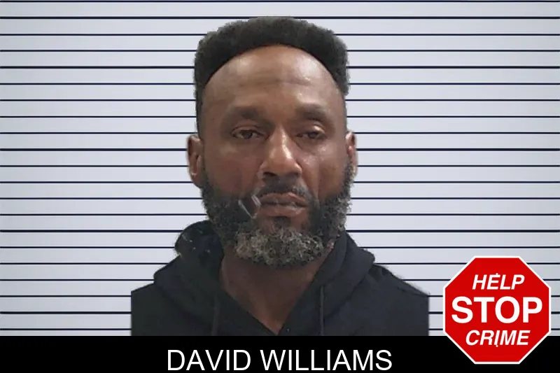 David Williams Mugshots