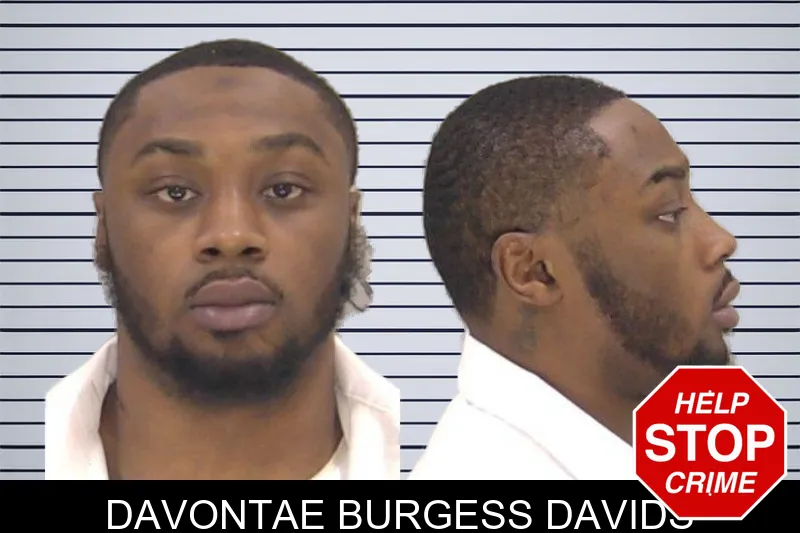 Davontae Burgess Davids mugshot