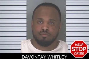 Davontay Whitley mugshot