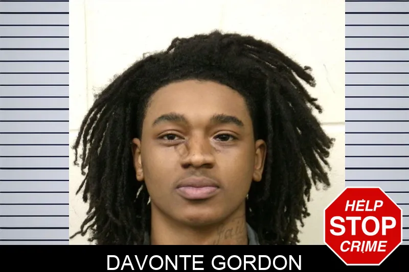 Davonte Gordon mugshot
