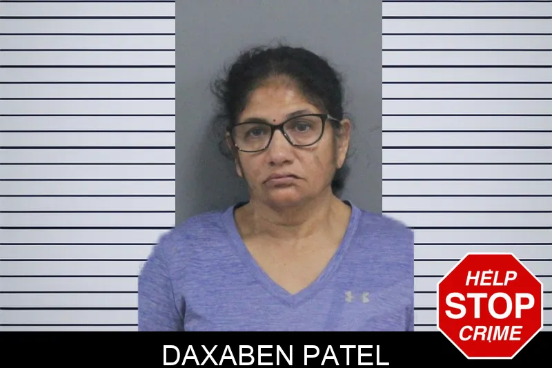 Daxaben Patel Mugshots