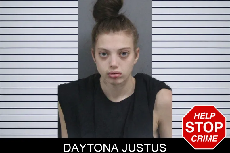 Daytona Justus mugshot