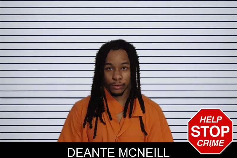 Deante McNeill mugshot