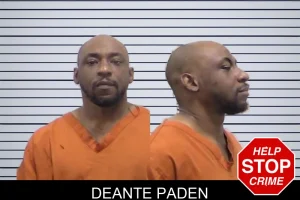 Deante Paden mugshot