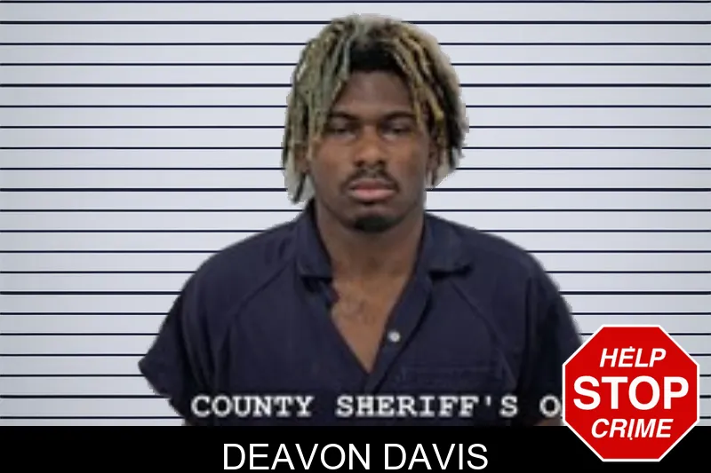 Deavon Davis Mugshots