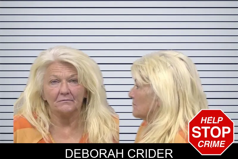 Deborah Crider mugshot