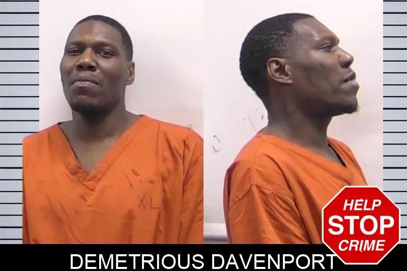 Demetrious Davenport Mugshots