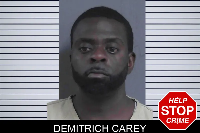 Demitrich Carey mugshot