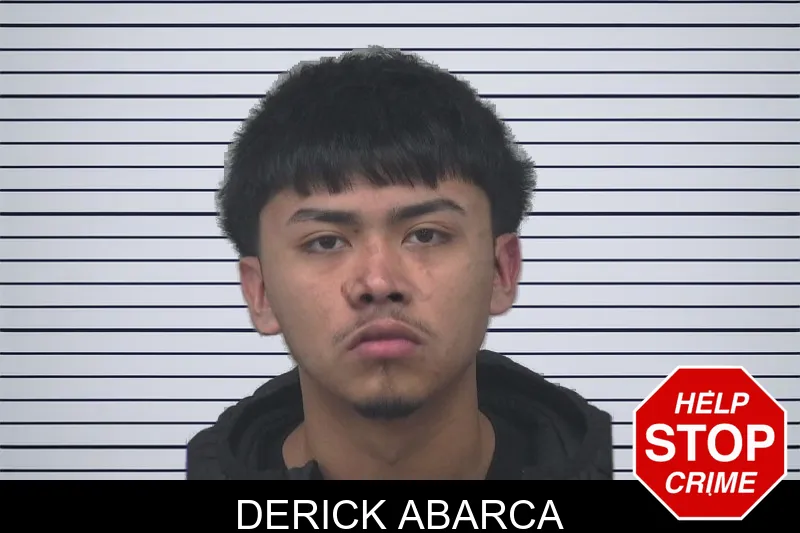 Derick Abarca mugshot