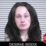 Desirae Biddix Mugshots