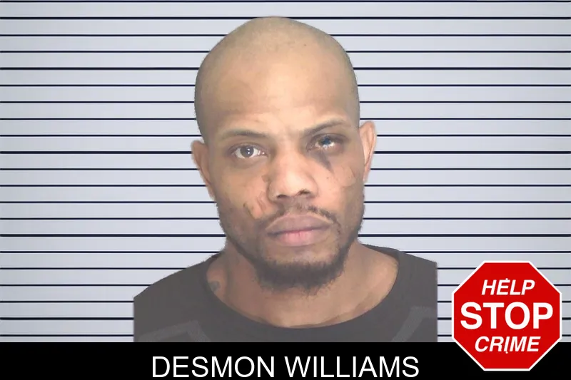 Desmon Williams mugshot