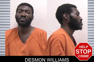 Desmon Williams mugshot