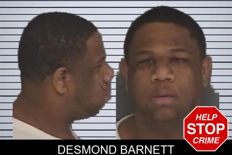 Desmond Barnett mugshot – Barrow County , Georgia Desmond Barnett