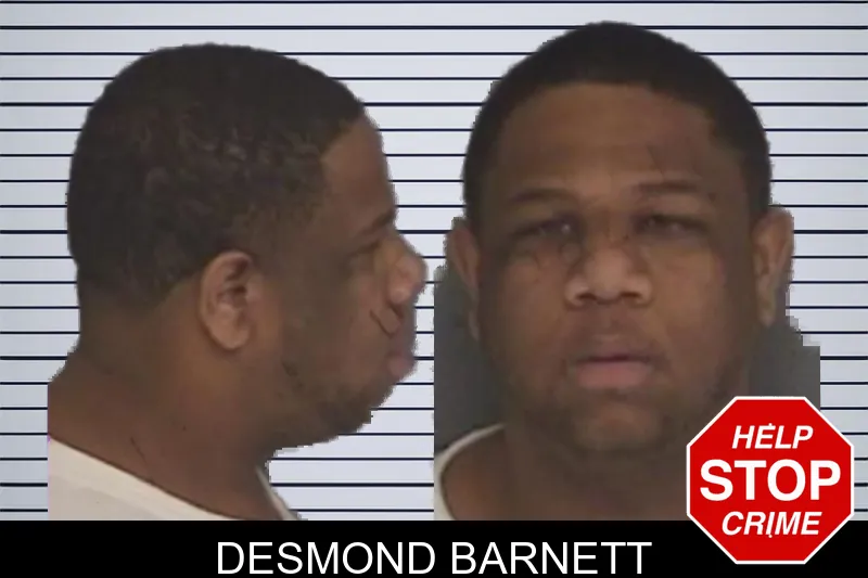 Desmond Barnett mugshot – Barrow County , Georgia Desmond Barnett mugshot
