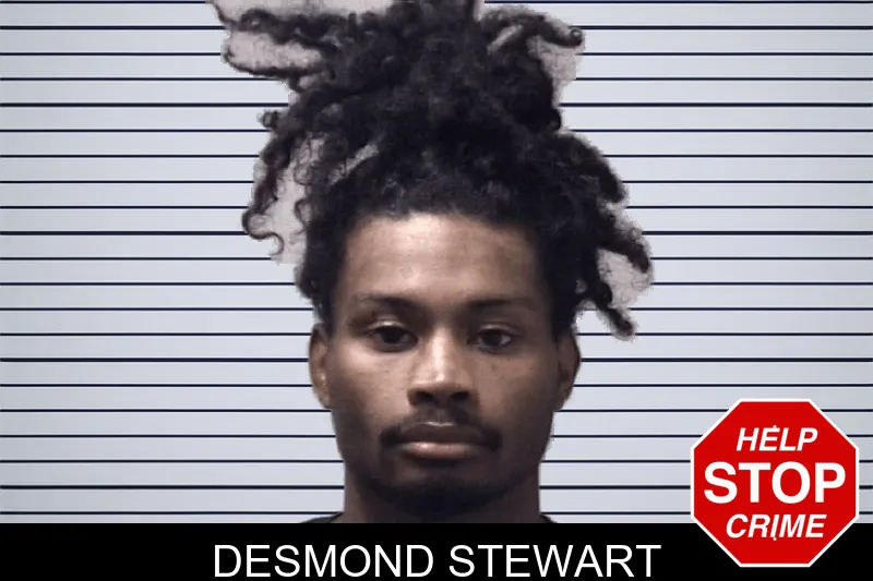 Desmond Stewart mugshot