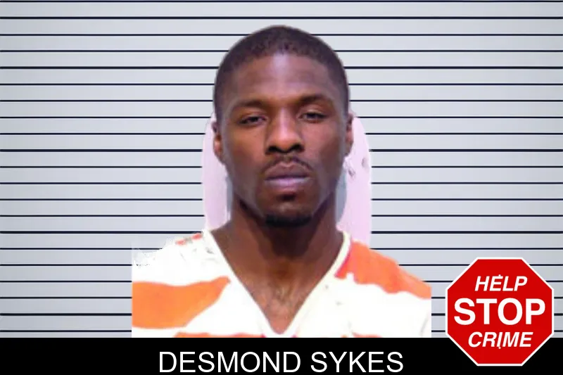 Desmond Sykes mugshot