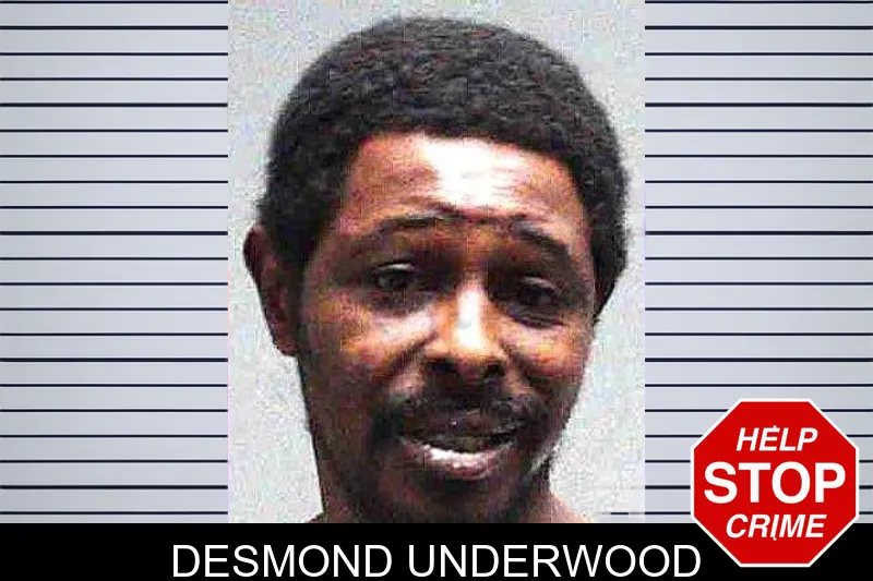 Desmond Underwood mugshot