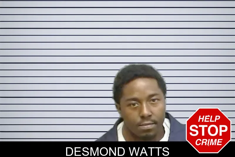 Desmond Watts mugshot